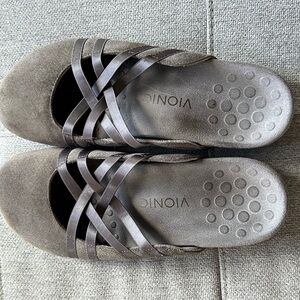 Vionic Mules - Gray “Claire”